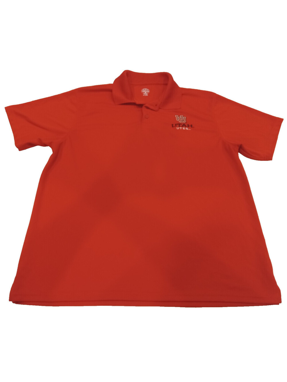 Rivalry Threads Utah Utes Polo Shirt Mens XL Red University Team Logo 91 XL